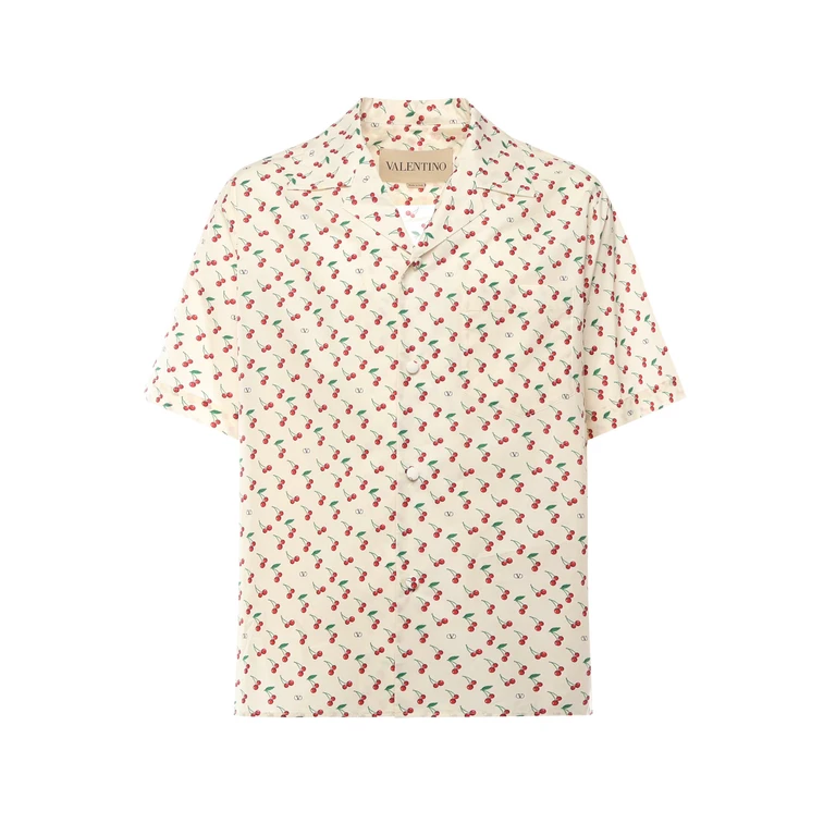 Valentino Garavani Shirts White Cotton - Men