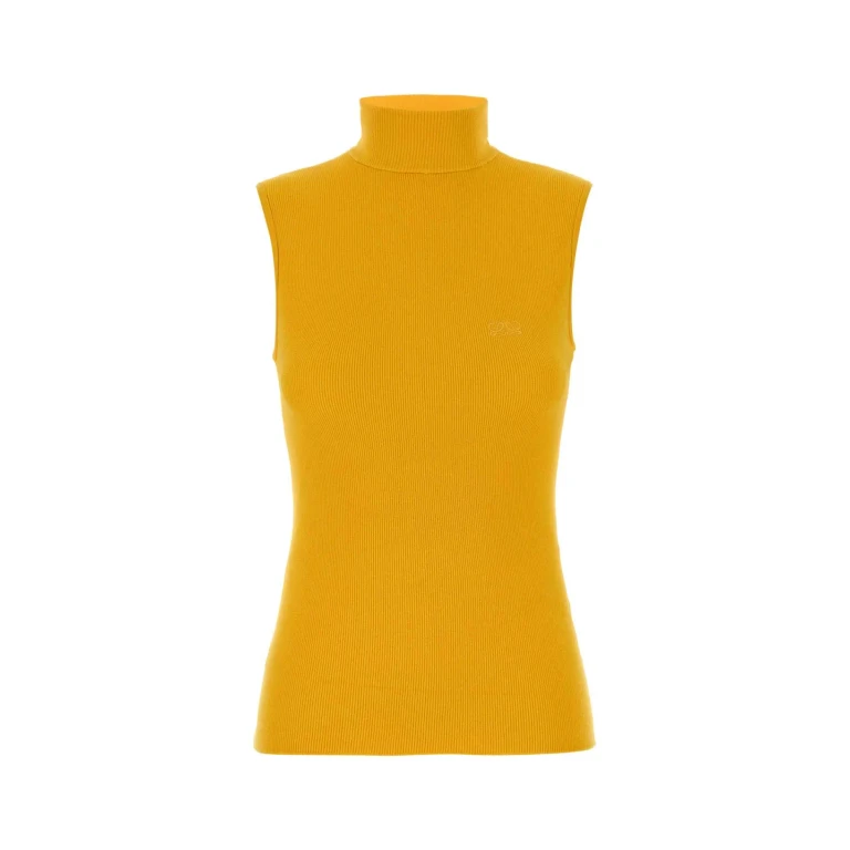 Loewe Yellow Knit Top