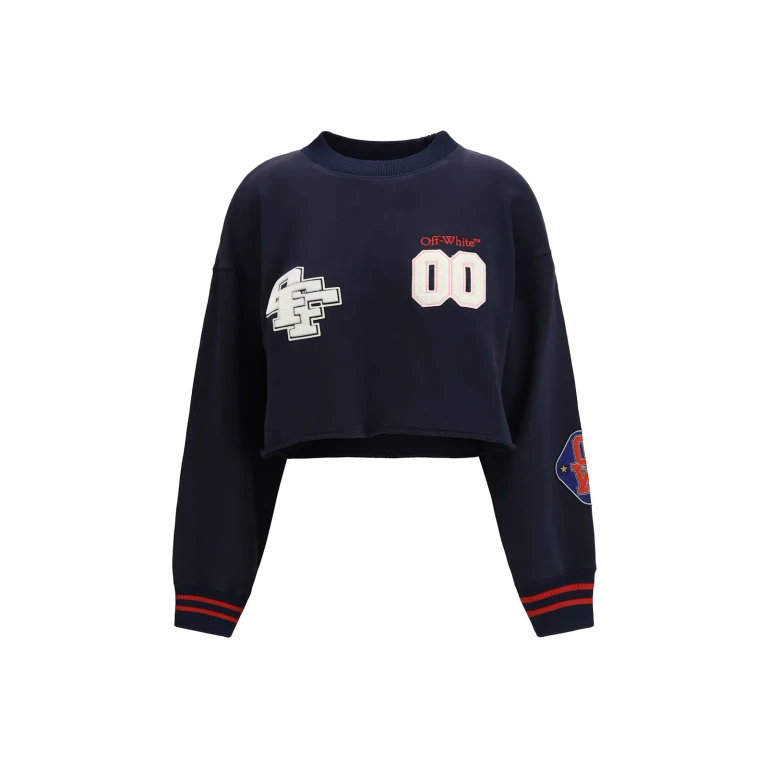 OFF-WHITE Sweatshirt Woman color Blue (2BA07ES26FLE001W932)