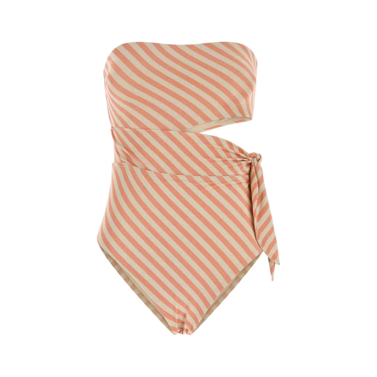 Zimmermann Embroidered Stretch Polyester Blend Cascadian Swimsuit