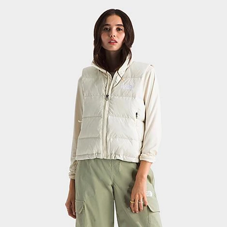 The North Face Women's Hydrenalite Down Puffer Vest in White Dune Size: XS