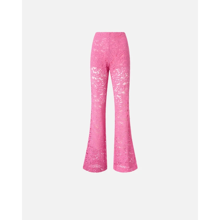Pinko Pantalon évasé en dentelle