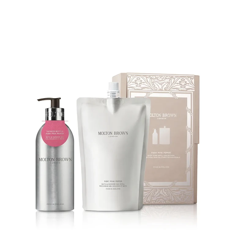 Molton Brown Fiery Pink Pepper Body Care Refill Collection ($104 value)