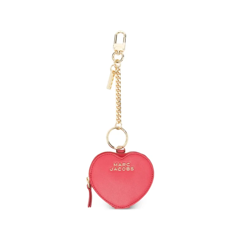 Marc Jacobs Heart Zip Keyring