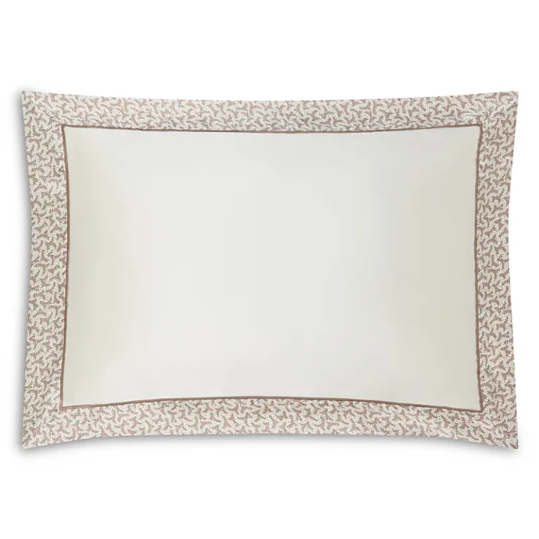 Gingerlily Fern Border Silk Standard Pillowcase