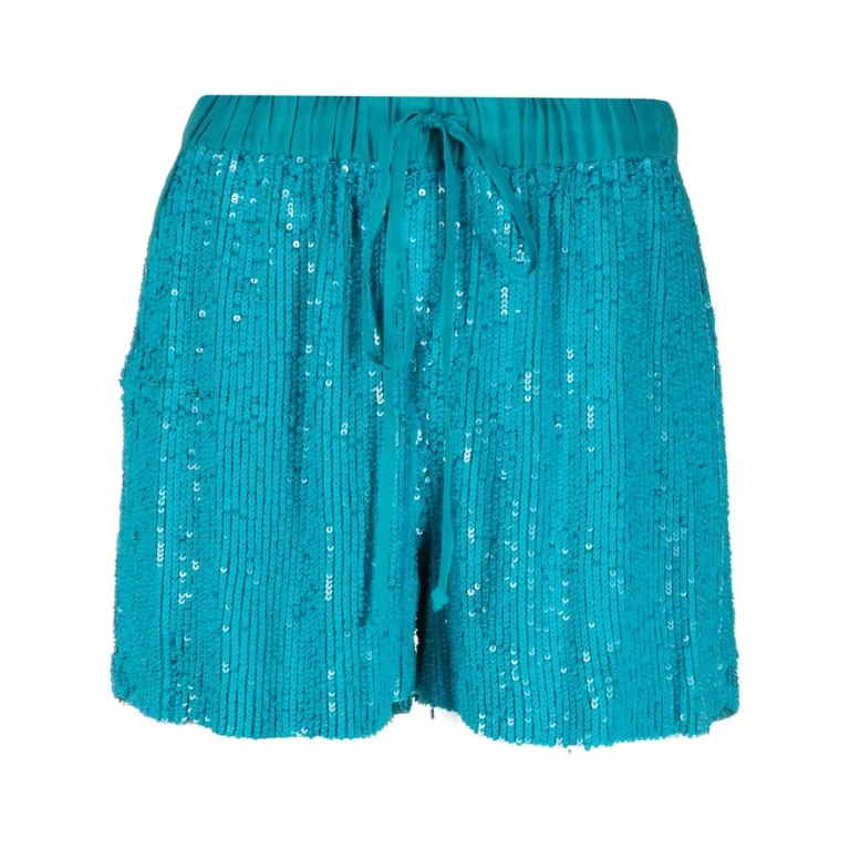 Parosh Sequined Shorts