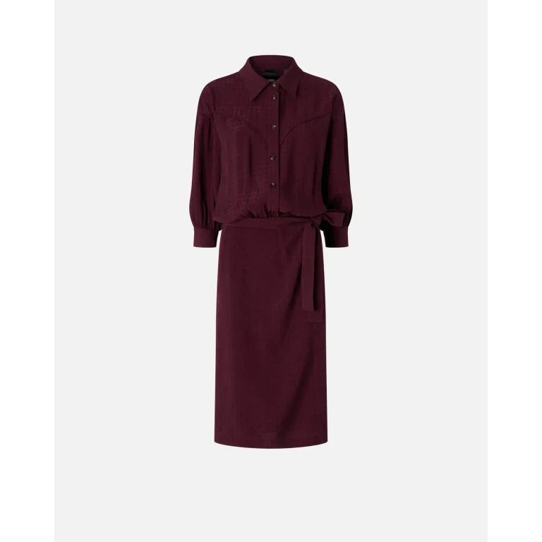 Pinko - Robe midi avec haut chemise et ceinture - 36