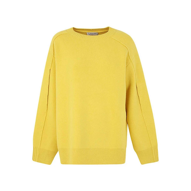 Lanvin Pull Col Rond - Noir