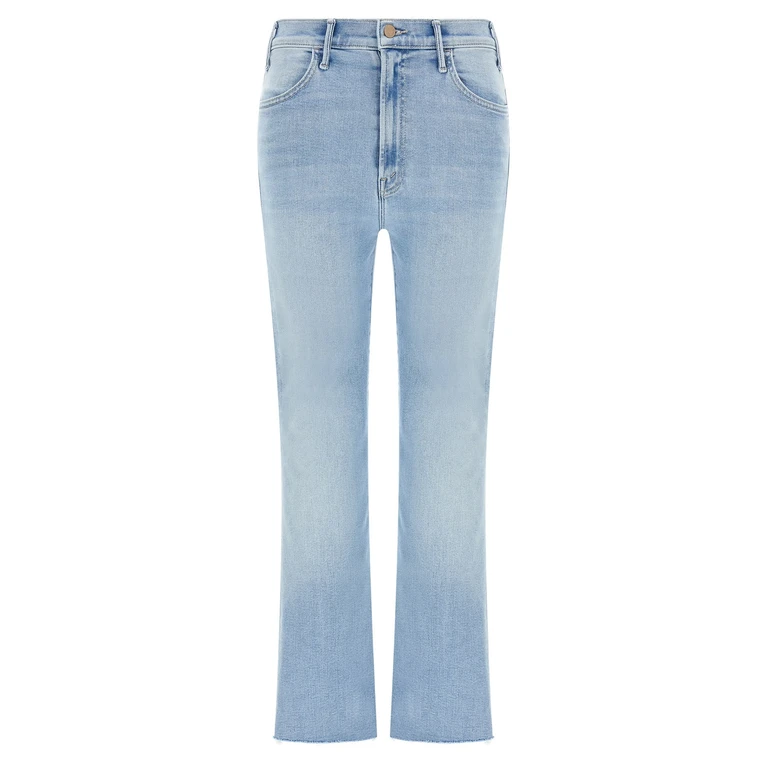 Mother the Hustler Ankle Fray Jeans