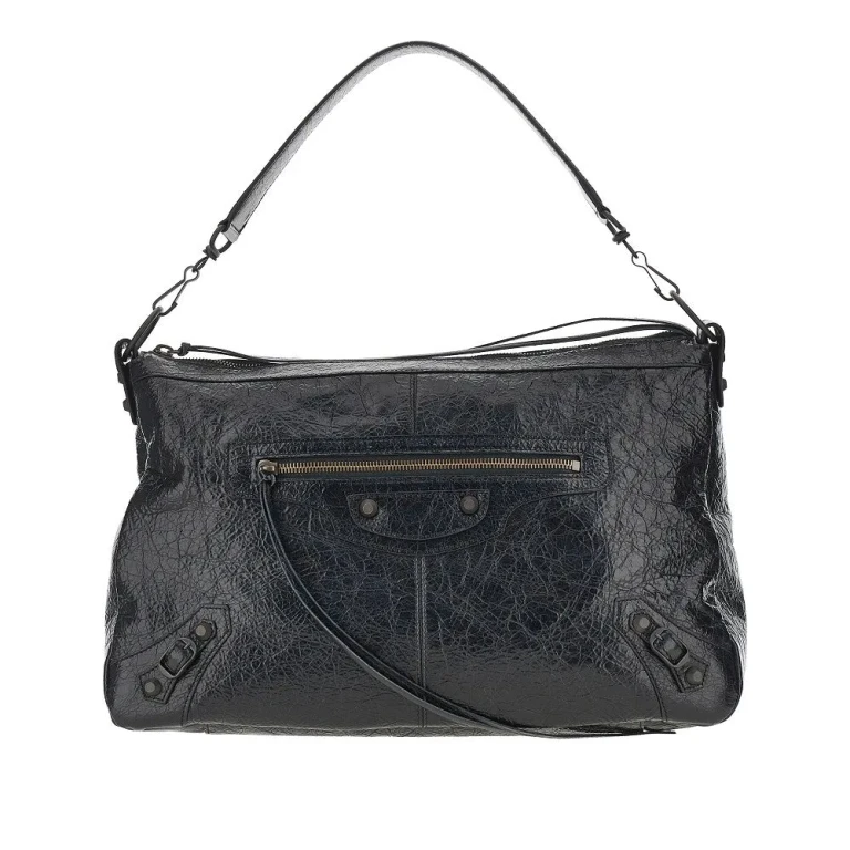 BALENCIAGA Arena leather medium 'Le City Moto' bag Man One Size