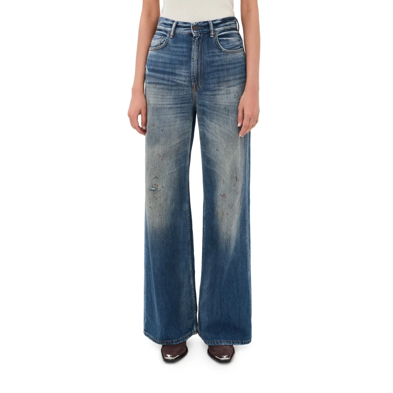 Acne Studios 2022 Distressed Jeans Mid Blue 24