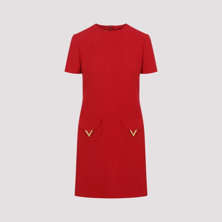 VALENTINO - Valentino Wool Mini Dress
