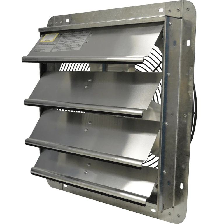 Canarm GSF Series 16-In. Galvanized Shutter Exhaust Fan