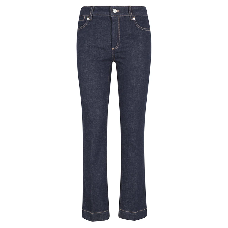 Sportmax Record Blue Cotone Elastane Jean - Women