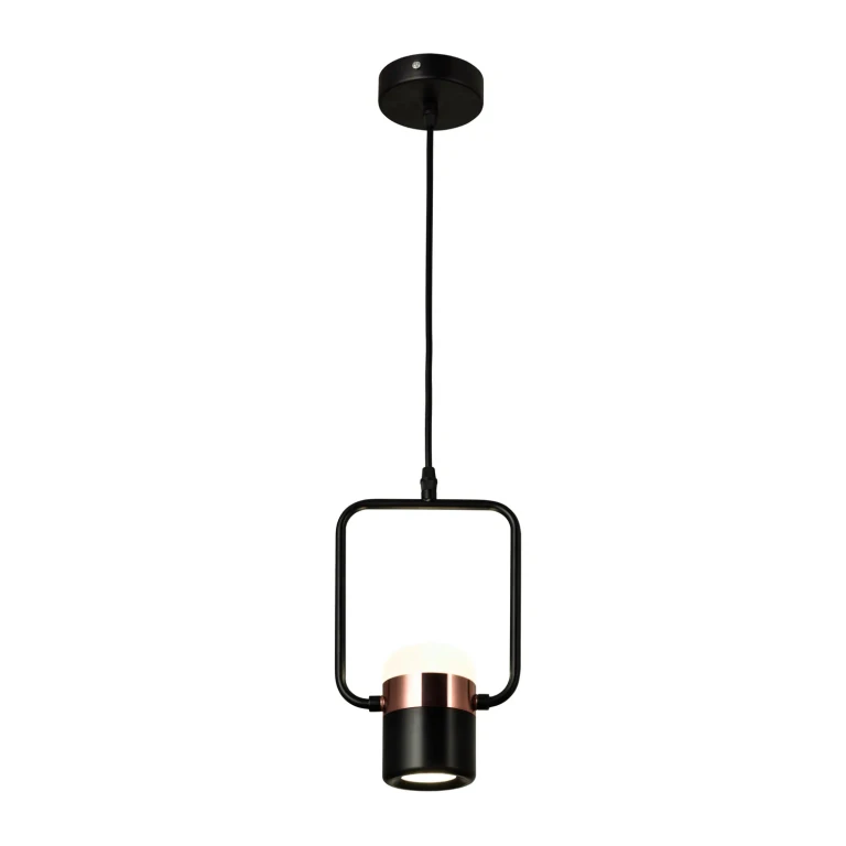Moxie LED Down Mini Pendant with Black Finish