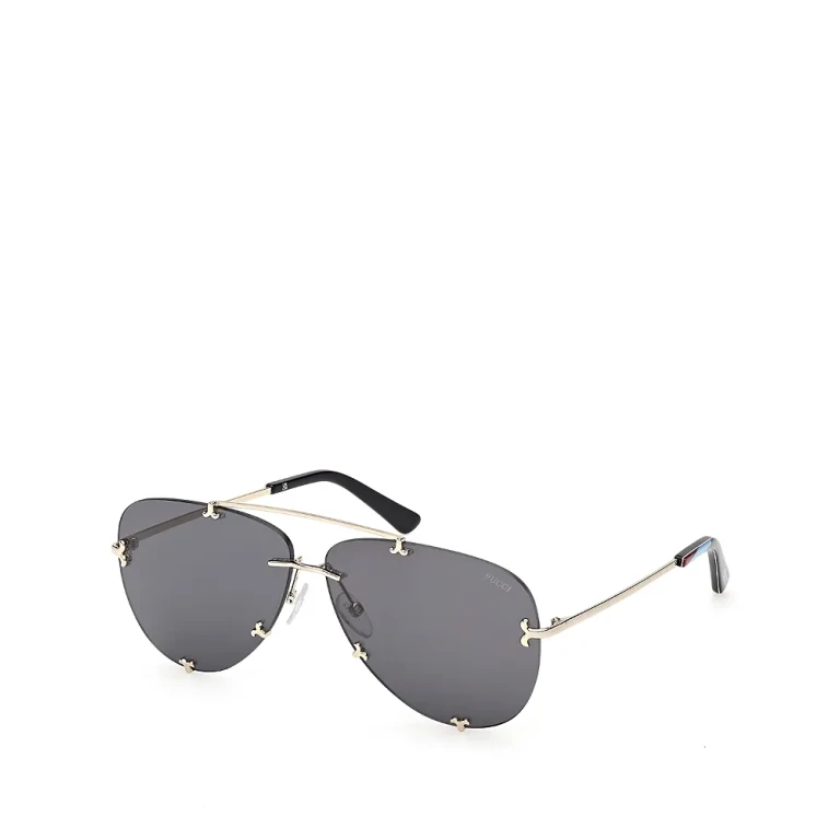 Pucci Pilot Sunglasses, 61mm