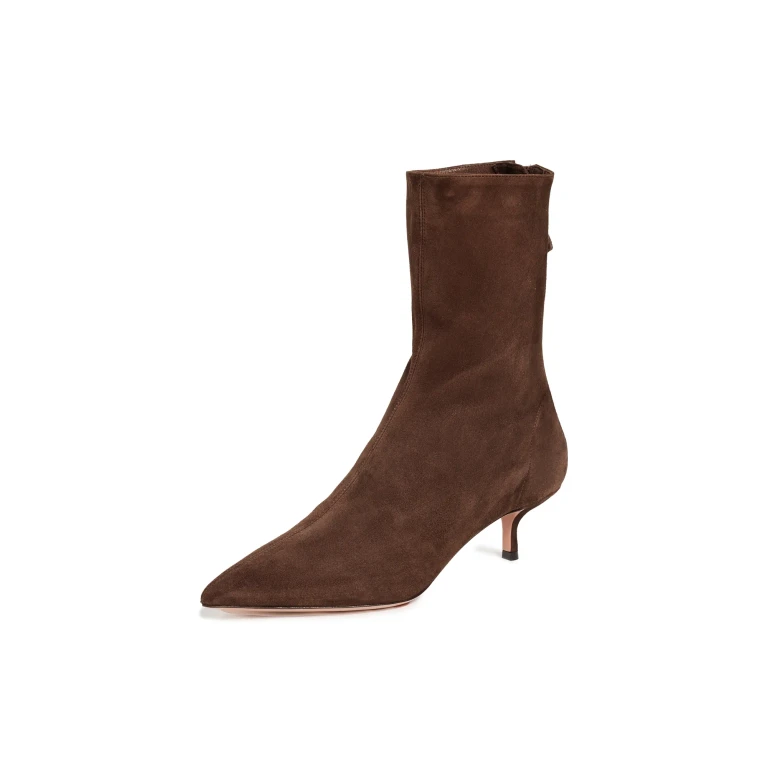Aquazzura Montmartre Booties 50mm Espresso 35
