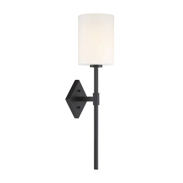 Savoy House Destin 1-Light Wall Sconce in Matte Black - 9-0902-1-89
