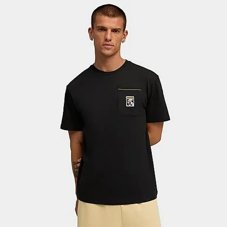 Men's Puma Día de Muertos Pocket T-Shirt in Puma Black Size: Small