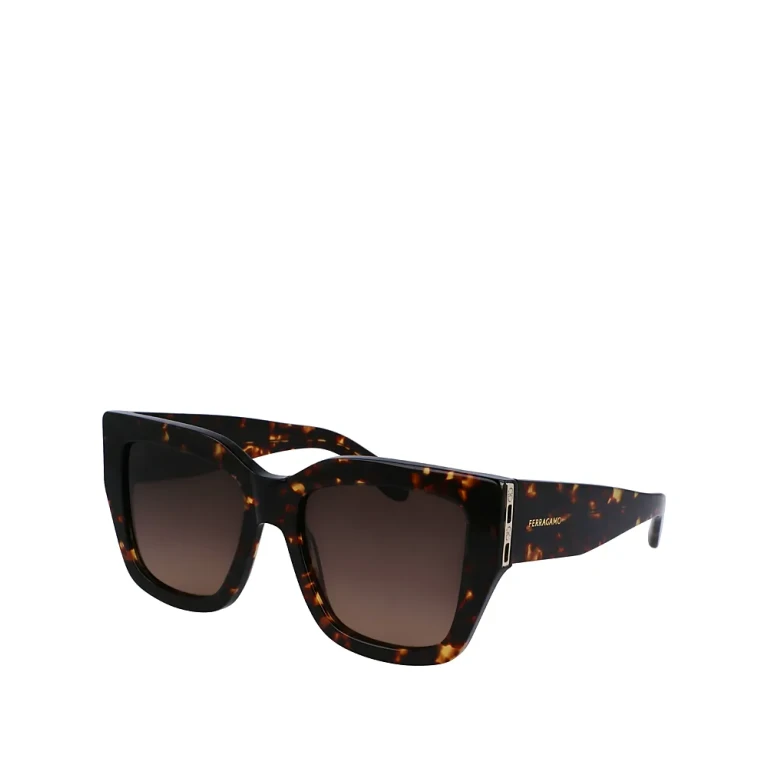 Ferragamo Double Gancini Square Sunglasses, 55mm