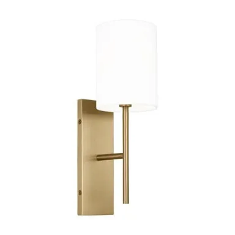 Burnished Brass Wall Sconce from the Key Collection
