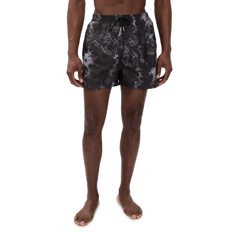 Stockholm Surfboard Club Ingo Swim Shorts Acid Black XL