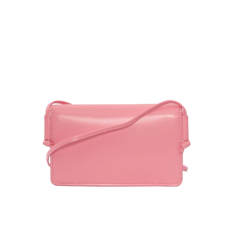 Marni Mini eco leather girls bag Pink Polyester Lining Shoulder