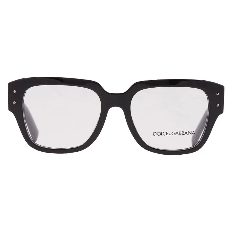 Dolce and Gabbana Demo Square Mens Eyeglasses DG3405 501 54