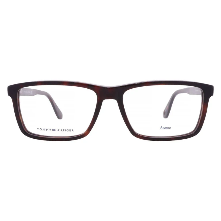 Tommy Hilfiger Demo Rectangular Mens Eyeglasses TH 1549 0086 55