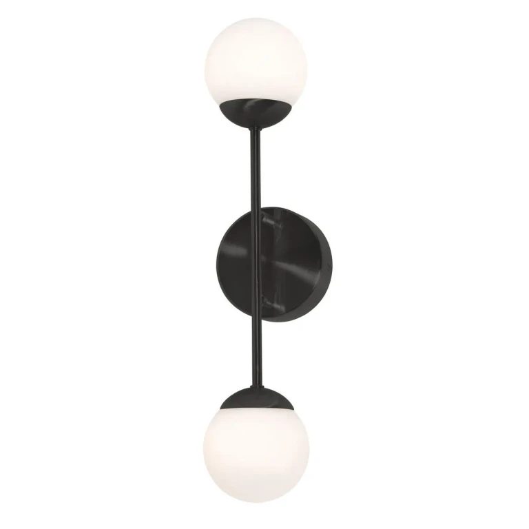 Pearl LED Wall Sconce in Black