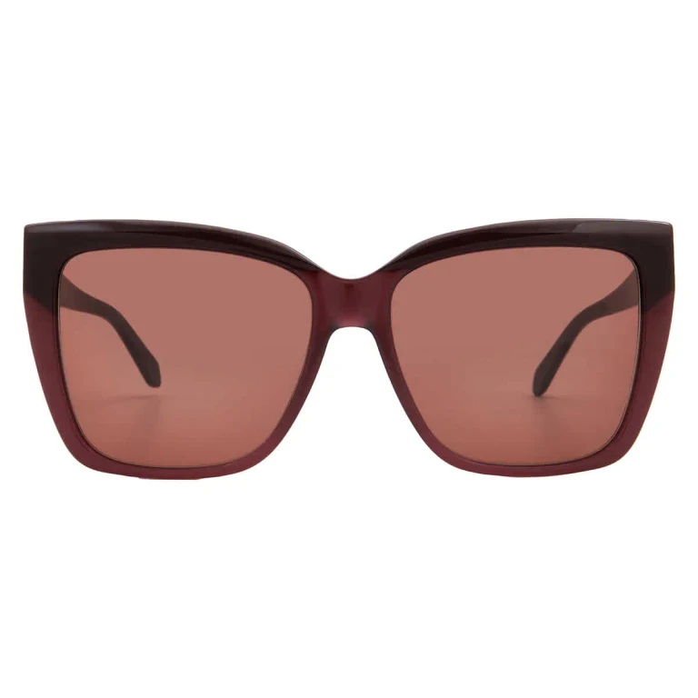 Ferragamo Grey Gradient Cat Eye Ladies Sunglasses SF1102S 606 58