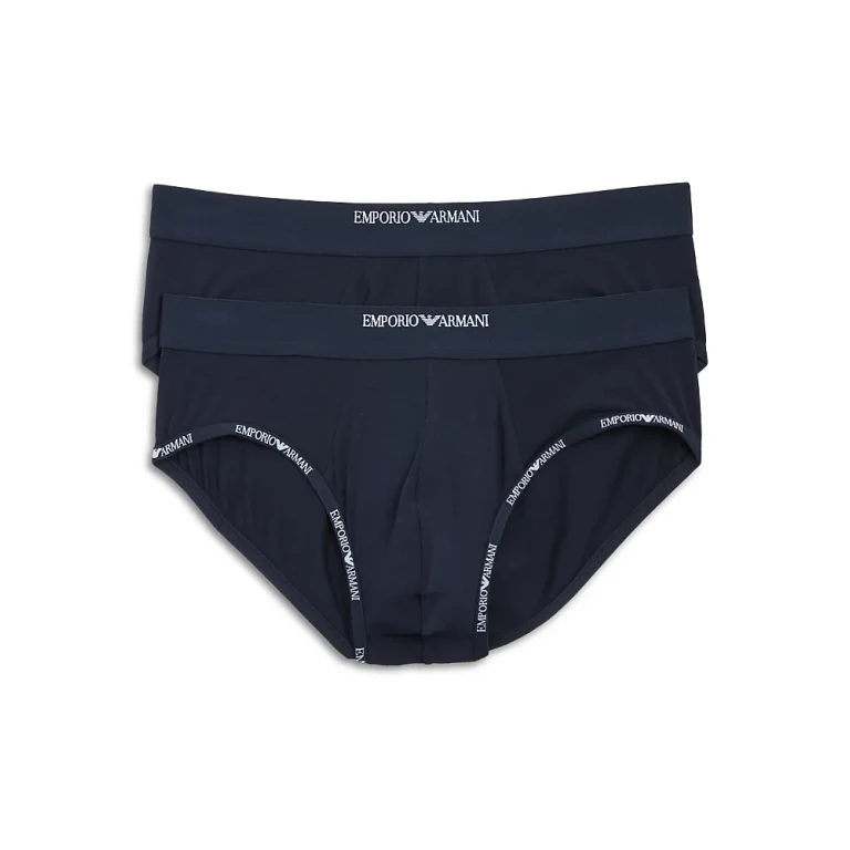 Emporio Armani Logo Briefs, Pack of 2