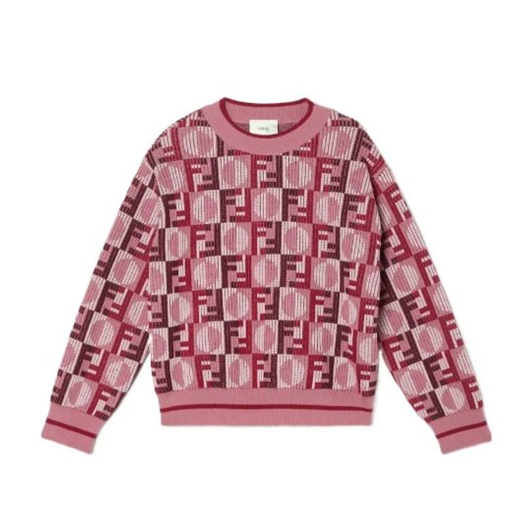 Fendi Sweaters Pink