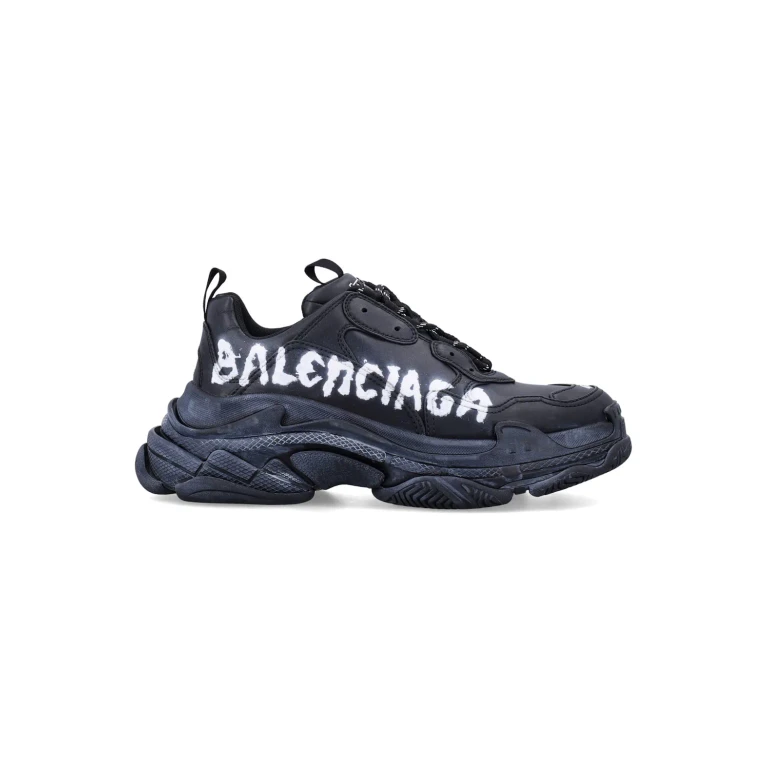 Balenciaga Triple S Paint Logo Sneakers