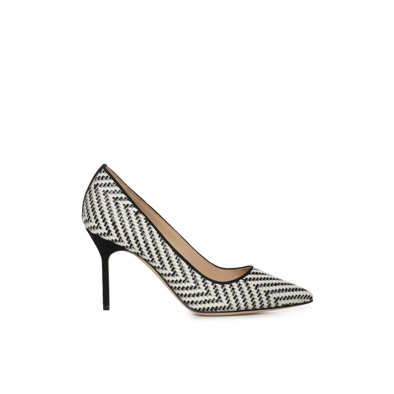 Manolo Blahnik With Heel White Fabric - Women