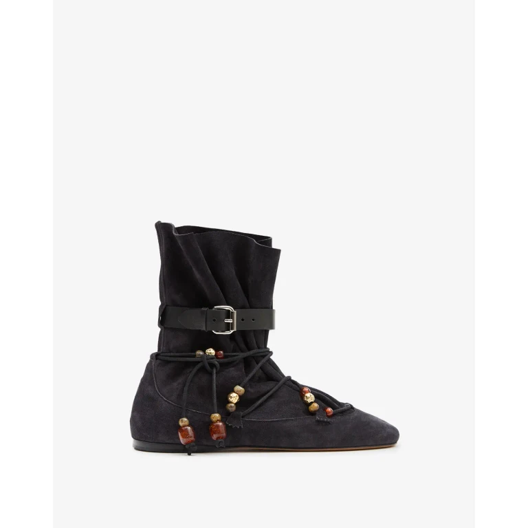 Boots Letiz - Femme - Offnoir - Taille 36 - Isabel Marant