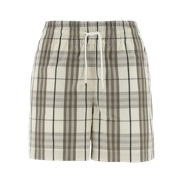 Burberry 格纹短裤