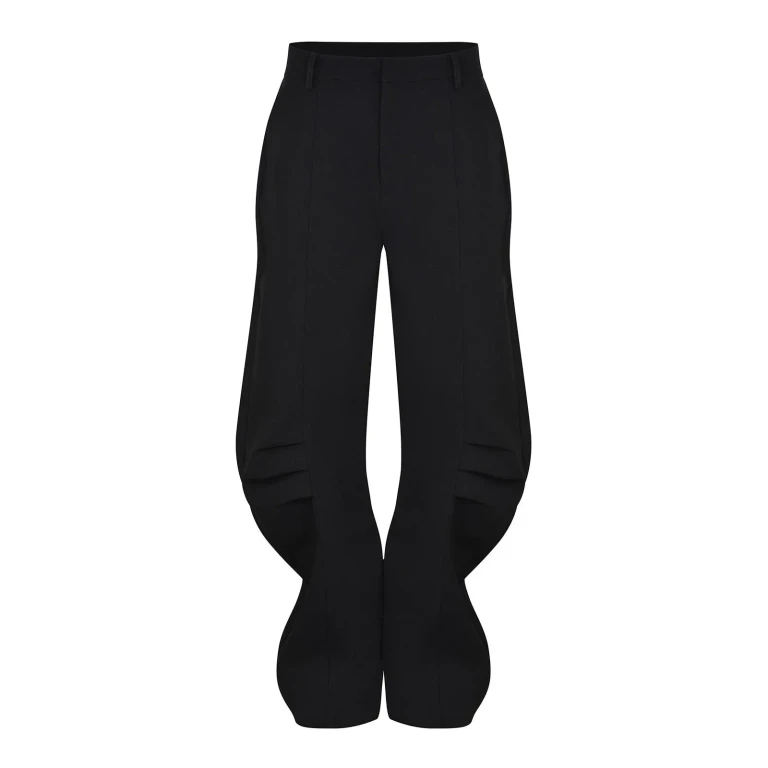 Rotate Birger Christensen Pantalons Décontractés - Noir