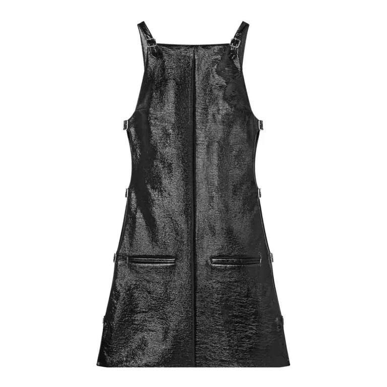 Courreges Robe Au Genou - Marron