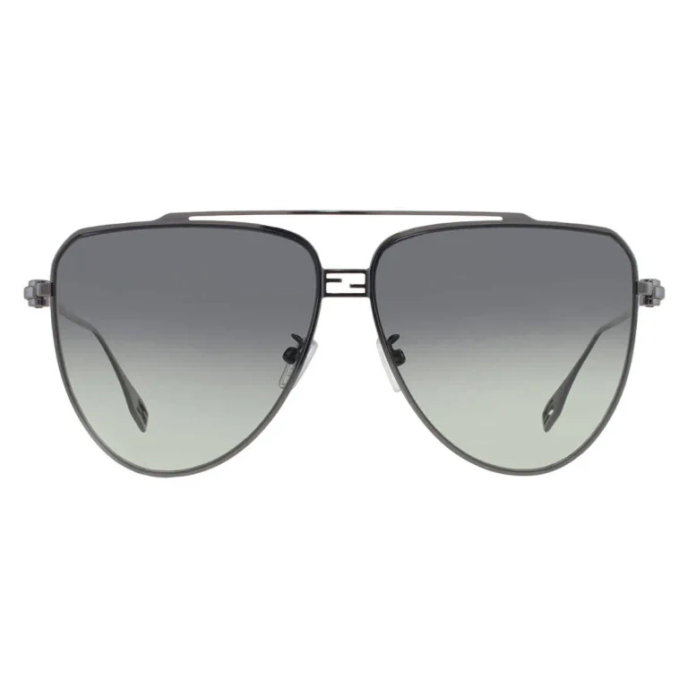 Fendi Green Pilot Ladies Sunglasses FE40122U 14P 59