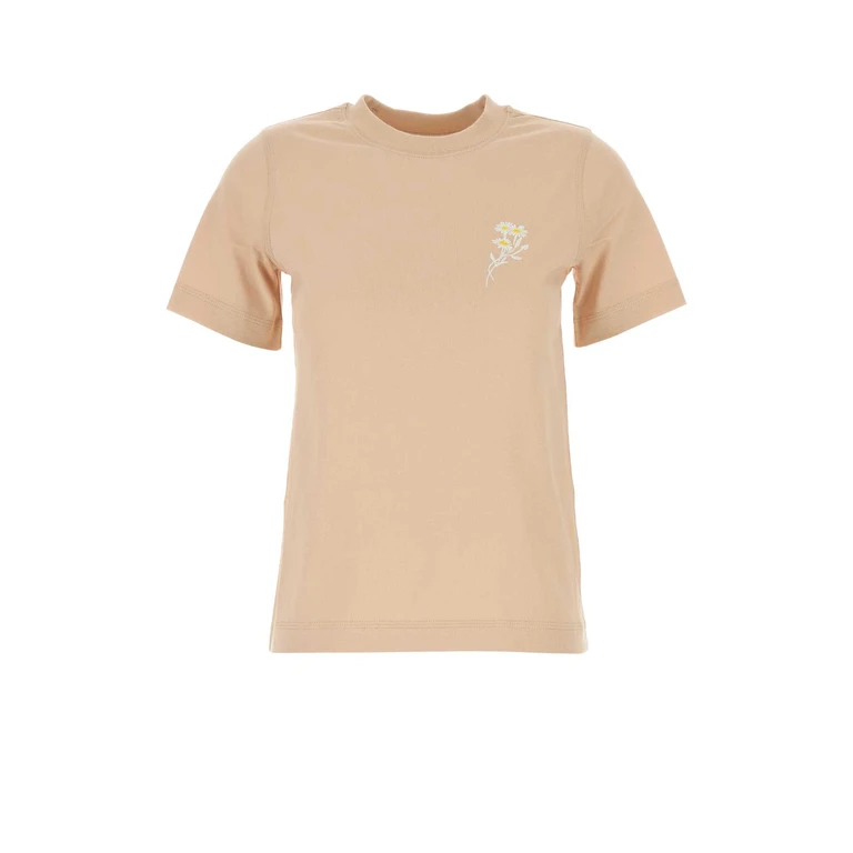 Burberry Peach Cotton T-Shirt Teacup Exterior - Women