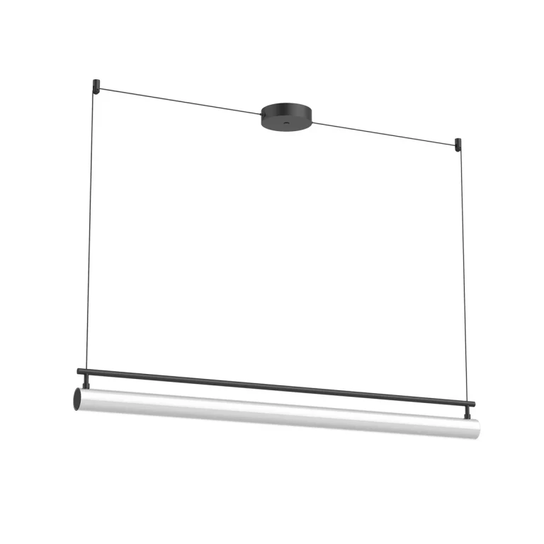 Black LED Linear Pendant from the Gramercy Collection