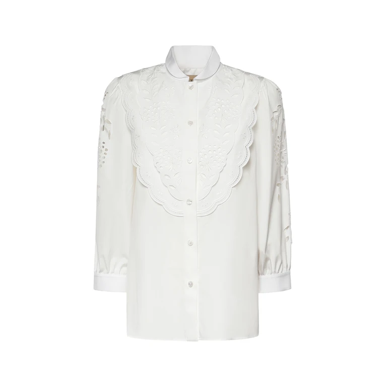Valentino Garavani Shirts White Cotton - Women