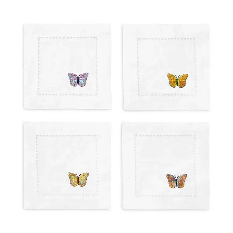 Sferra Bordano Cocktail Napkin, Set of 4