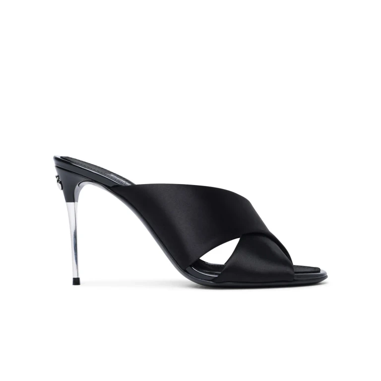 Dolce & Gabbana Keira Satin Sandals