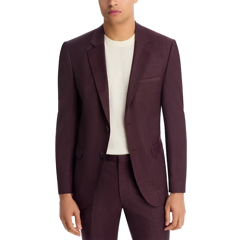 Hugo Arti Extra Slim Fit Tic Weave Suit Jacket