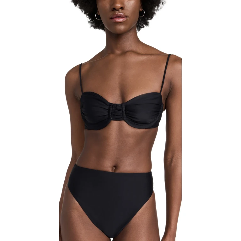 JADE Swim Incline Bikini Bottoms Golden L