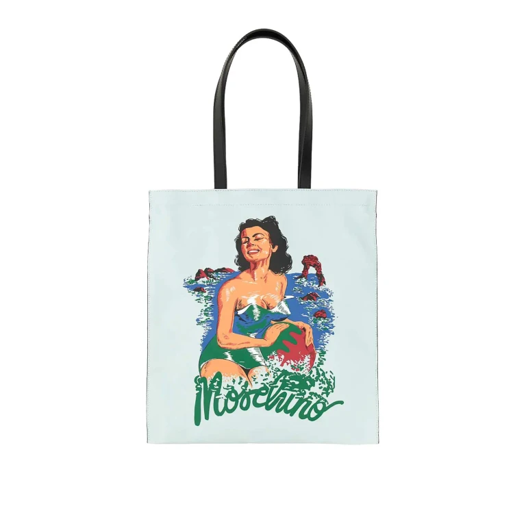 Moschino Sac Cabas - Bleu Clair