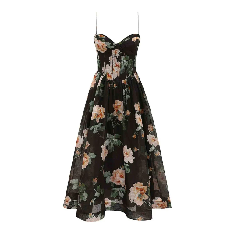 Zimmermann Robe Au Genou - Noir