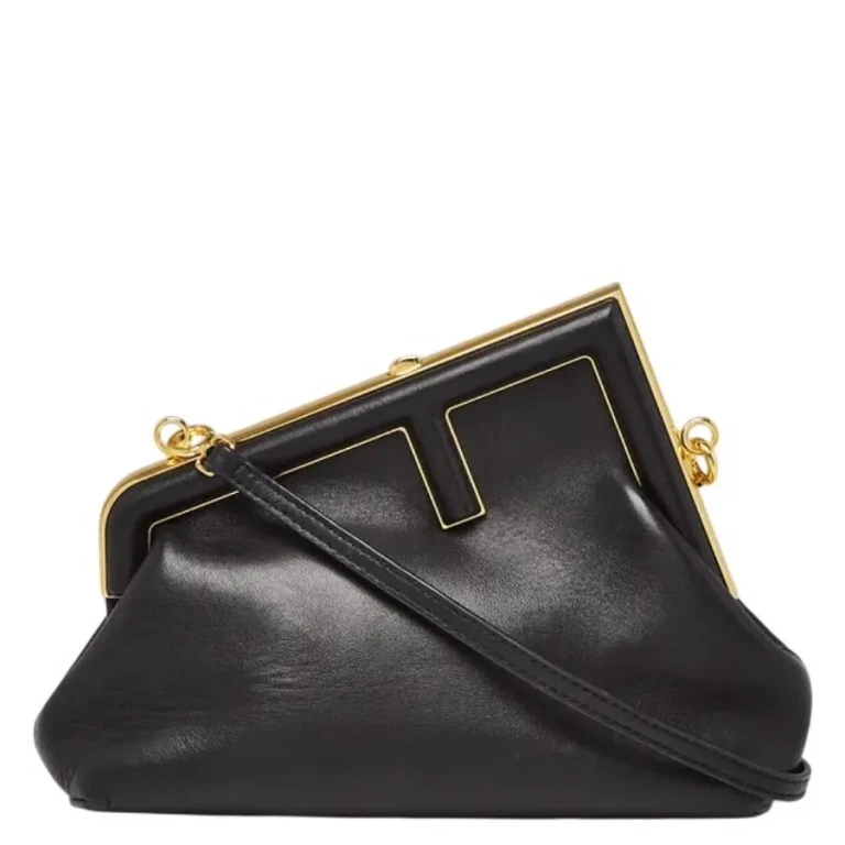 Fendi First Small Nappa Leather Clutch